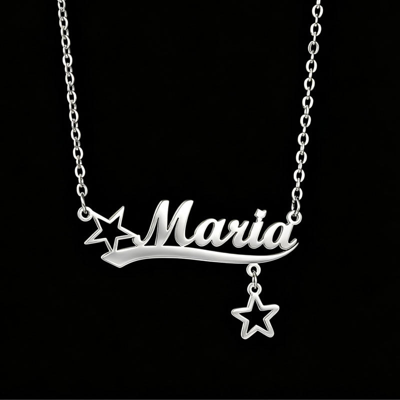Heart Shape Pendant Necklace In Real Gold Plated 304 Stainless Steel With Unisex Cable Chain