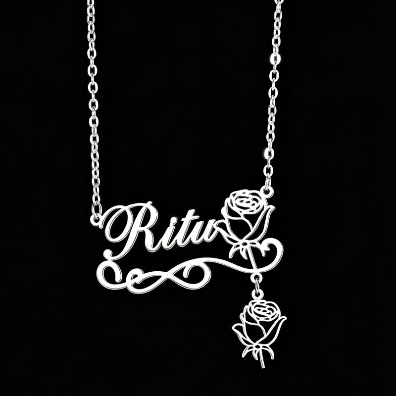 Heart Shape Pendant Necklace In Real Gold Plated 304 Stainless Steel With Unisex Cable Chain
