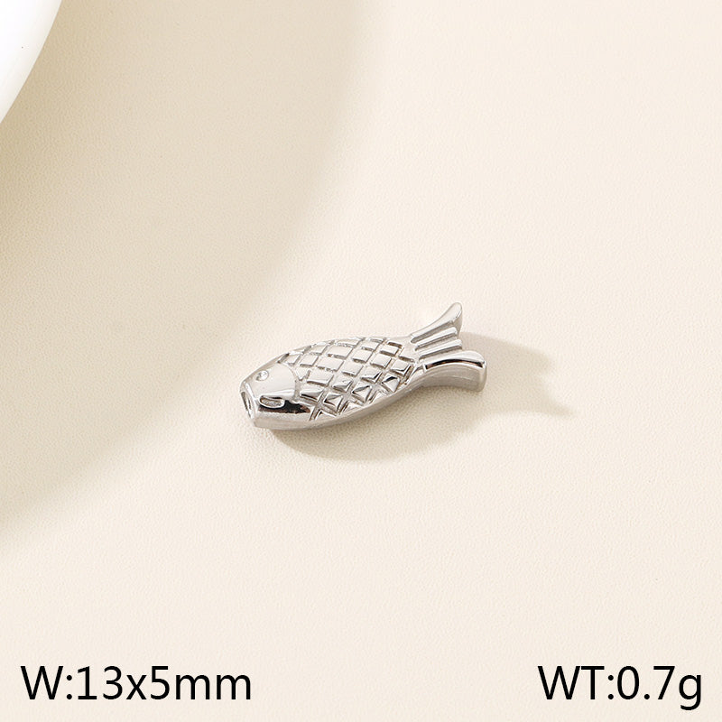 Heart Shape Pendant In 304 Stainless Steel With 18K Real Gold Plated 0.03µm PVD Coated Electroplated Finish, 1 Piece