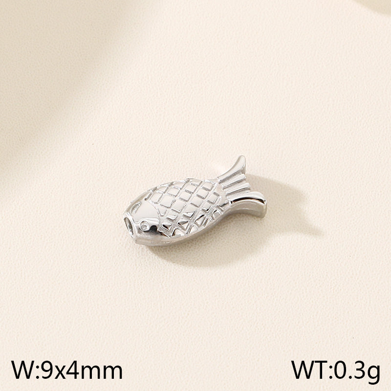 Heart Shape Pendant In 304 Stainless Steel With 18K Real Gold Plated 0.03µm PVD Coated Electroplated Finish, 1 Piece