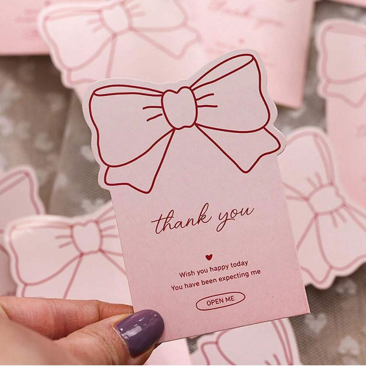 Bow Tie PVC Self-Adhesive Stickers, Stylish And Durable Decorative Stationery