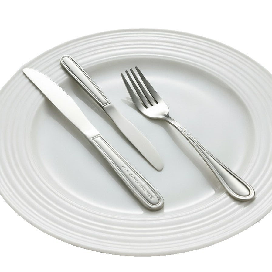 Solid Color Chinoiserie Tableware Featuring 304 Stainless Steel Inner Liner, Perfect For Birthday Celebrations