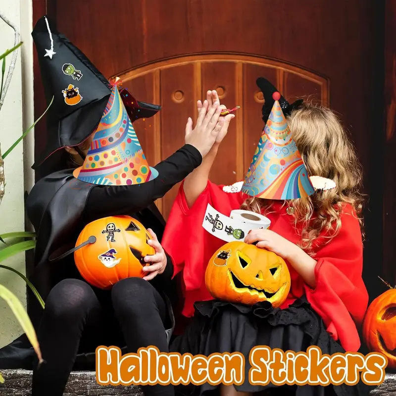 Halloween Graffiti Stickers In PVC Self-Adhesive Material For Festival Decoration