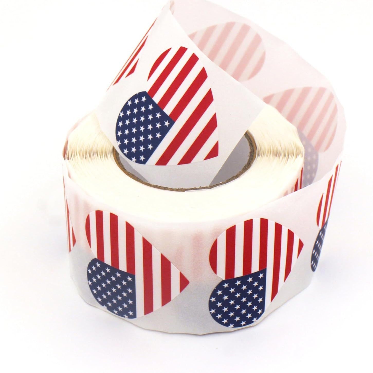 National Flag Independence Day Stickers, 1 Roll Copper Plate Sticker For Festival Celebration