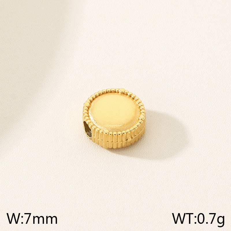 Heart Shape Pendant In 304 Stainless Steel With 18K Real Gold Plated 0.03µm PVD Coated Electroplated Finish, 1 Piece