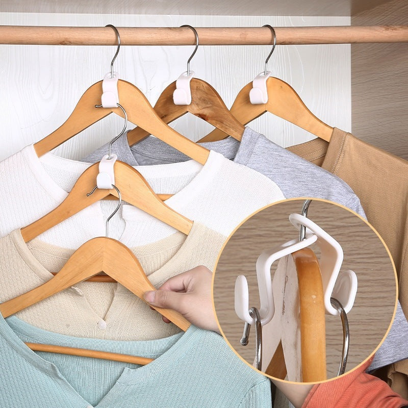 Modern Style Plastic Hooks With Buckle Craft, White Storage & Cleaning Wall Hooks For Organized Spaces