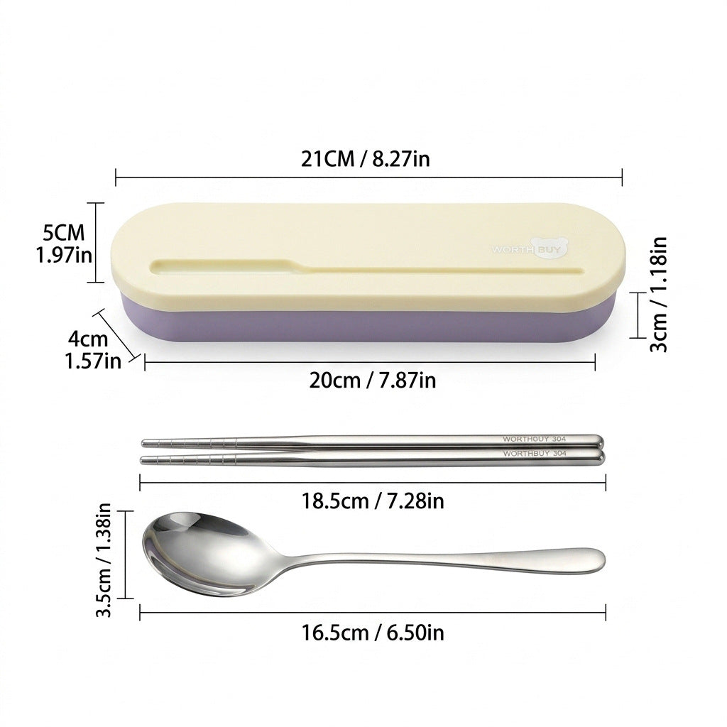 Bento Box With 304 Stainless Steel Inner Liner, Portable And Foldable For Convenient Use