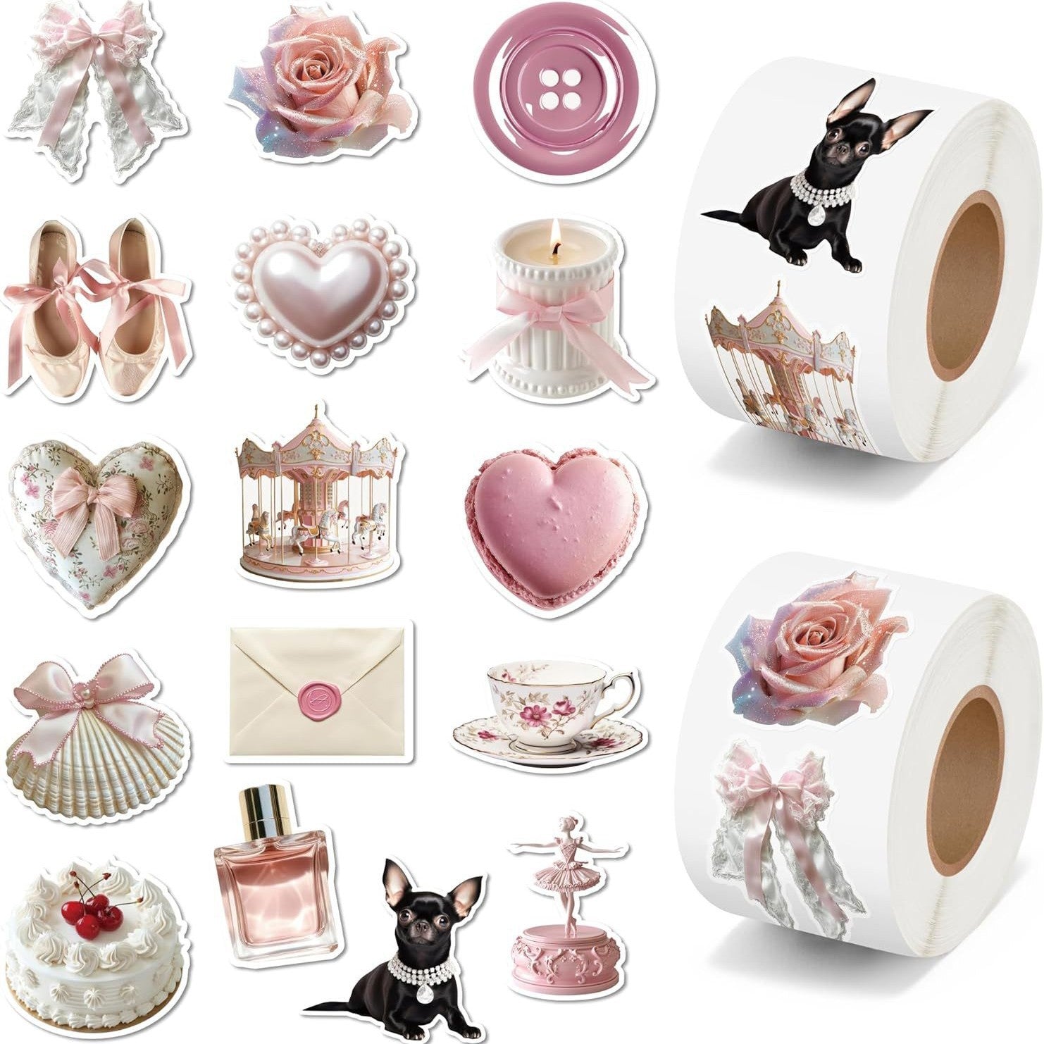 Cartoon Copper Plate Stickers For Stationery, Available As Fun And Durable Decorative Carton Stickers