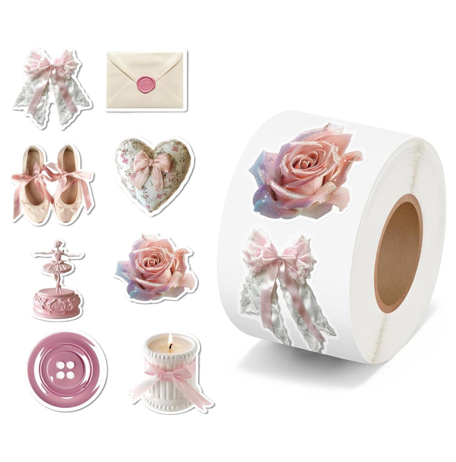 Cartoon Copper Plate Stickers For Stationery, Available As Fun And Durable Decorative Carton Stickers