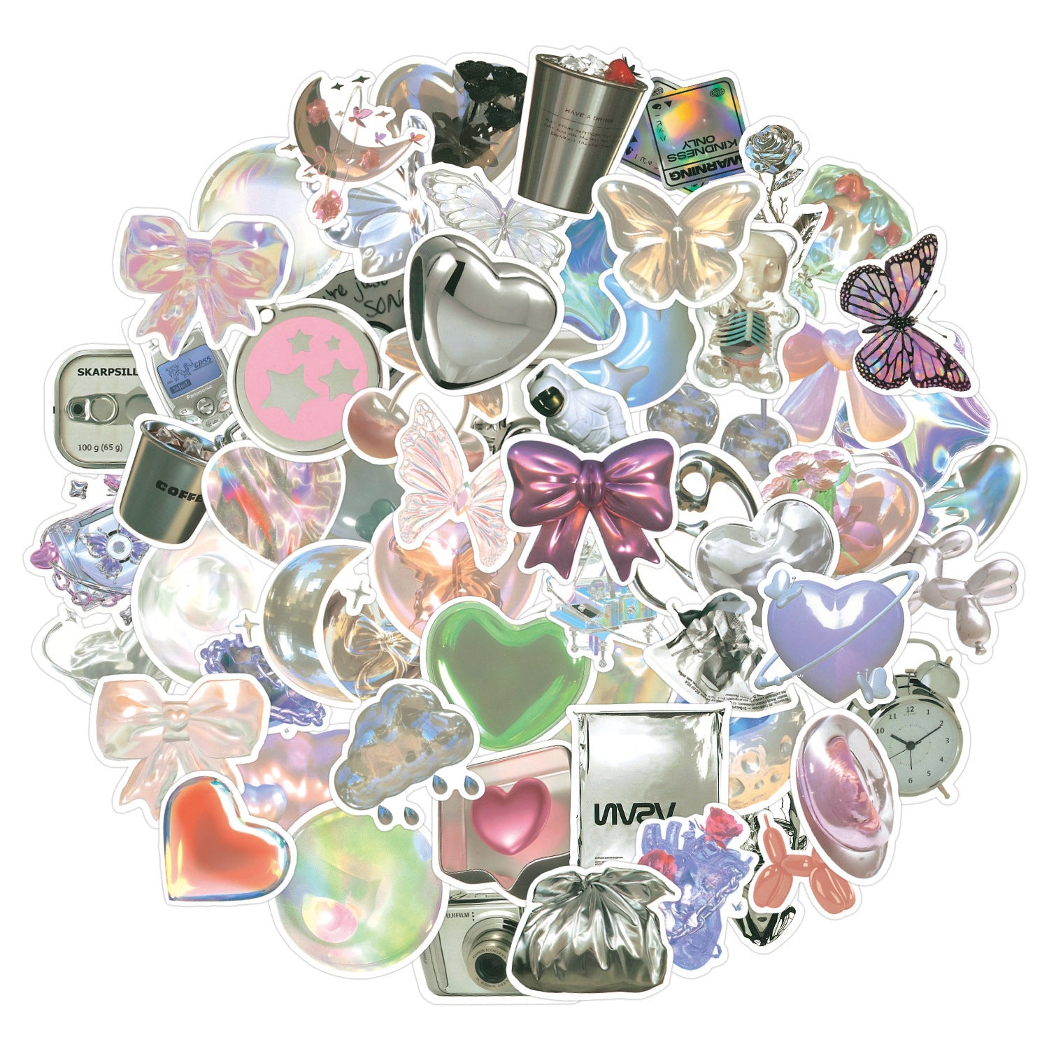Cartoon Copper Plate Stickers For Stationery, Available As Fun And Durable Decorative Carton Stickers