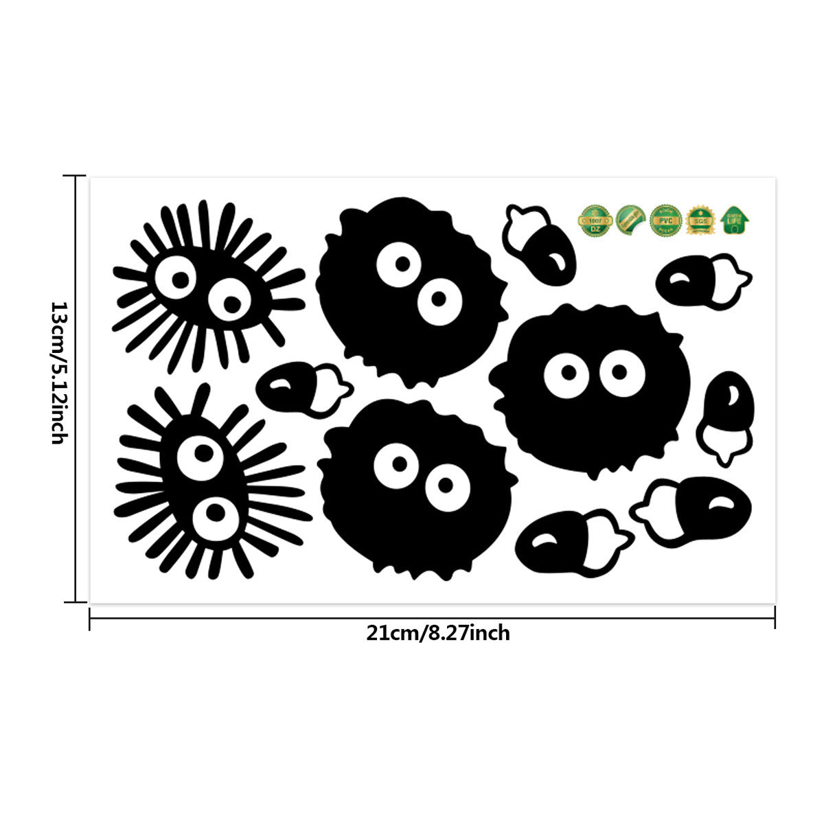 Cartoon Copper Plate Stickers For Stationery, Available As Fun And Durable Decorative Carton Stickers