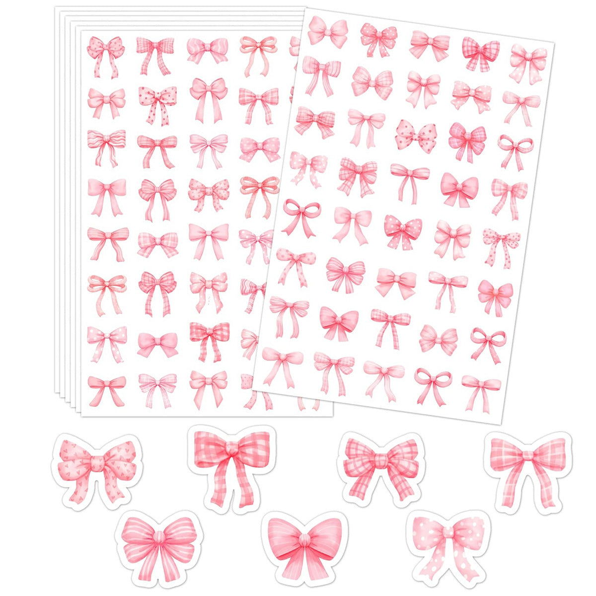 Cartoon Copper Plate Stickers For Stationery, Available As Fun And Durable Decorative Carton Stickers