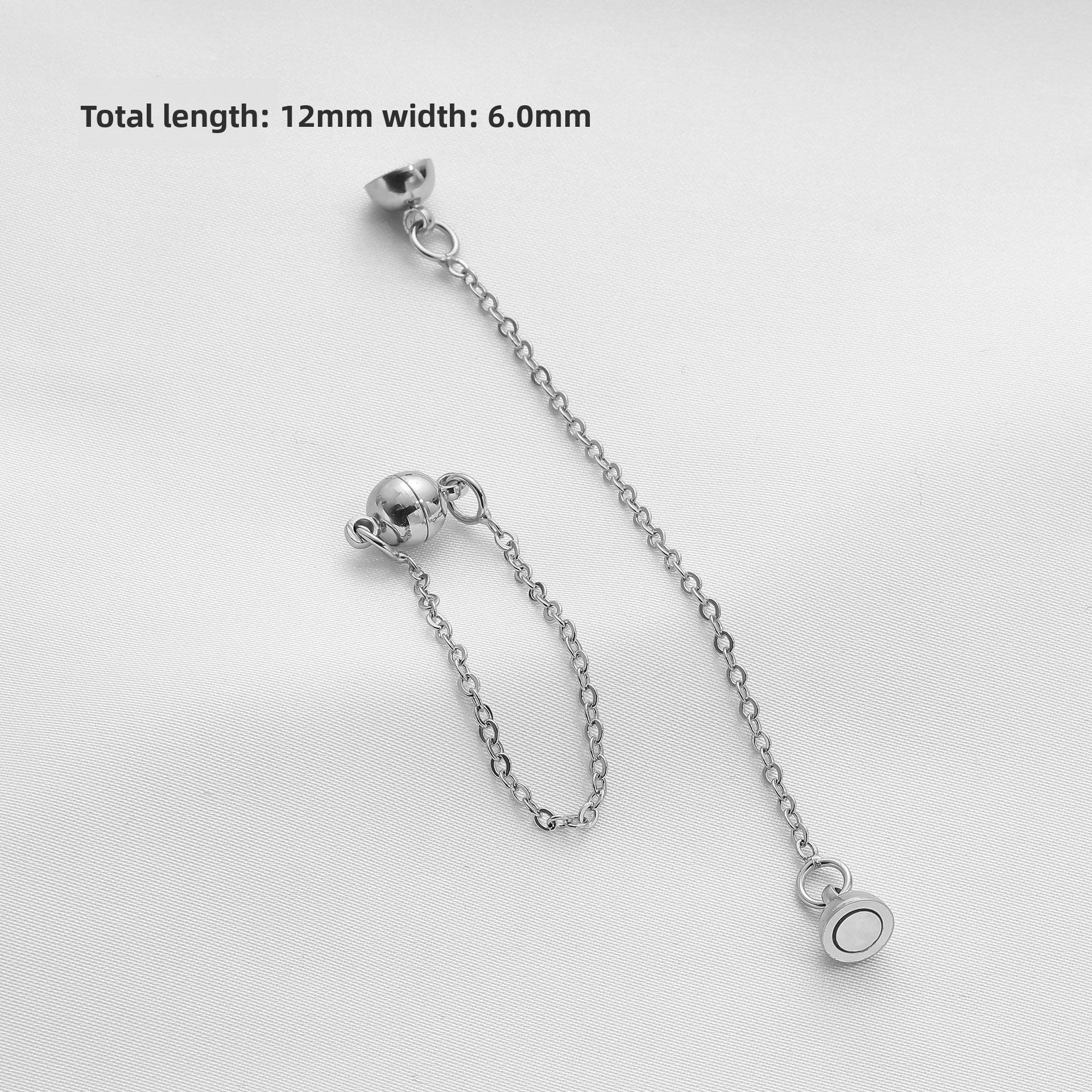 14k Gold Filled Jewelry Buckle With Magnetic Clasp Closure, Electroplated And 14K Real Gold Plated, 1 PCS Package In Gold