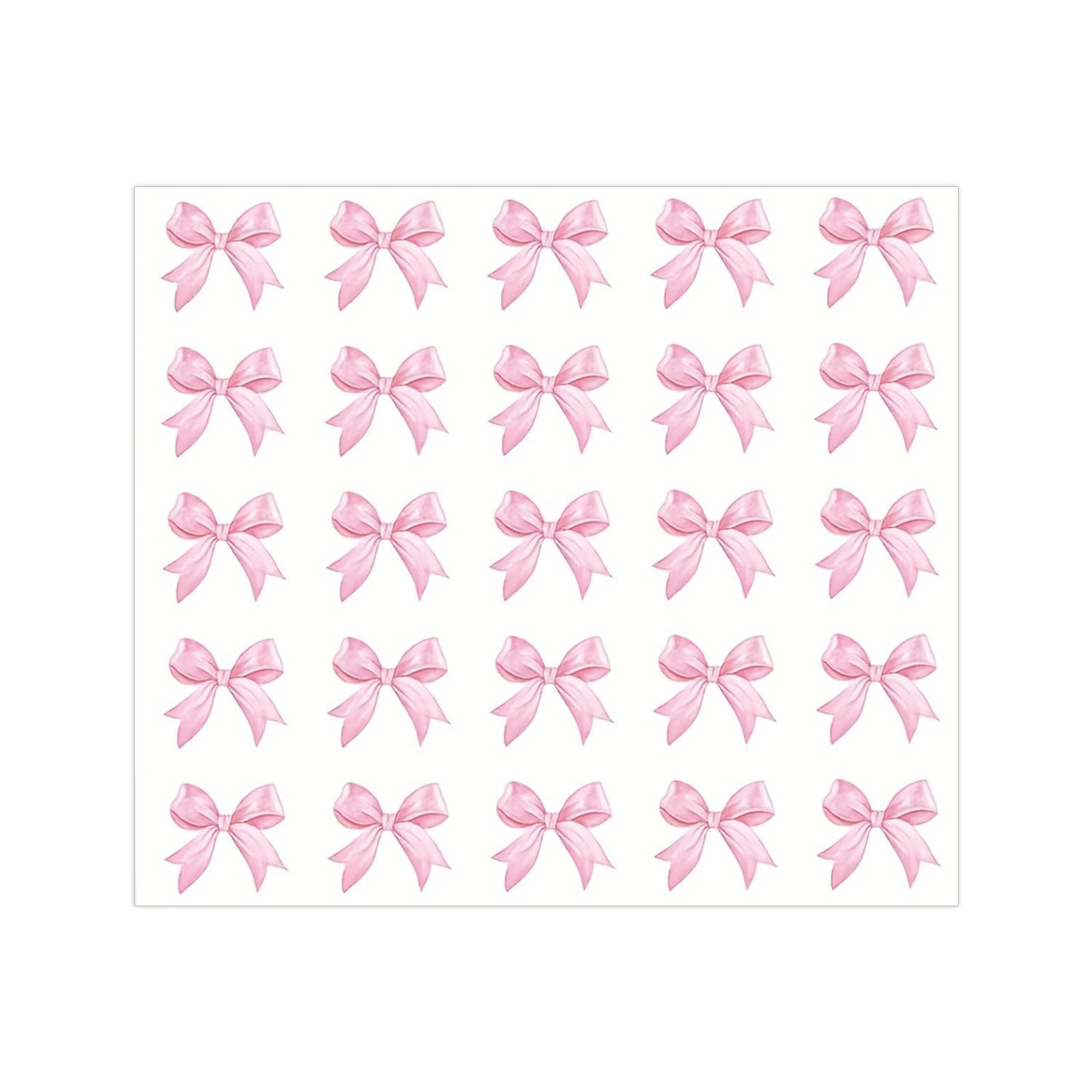 Bow Tie Paper Stickers, Creative Stationery For Decoration And Craft Projects
