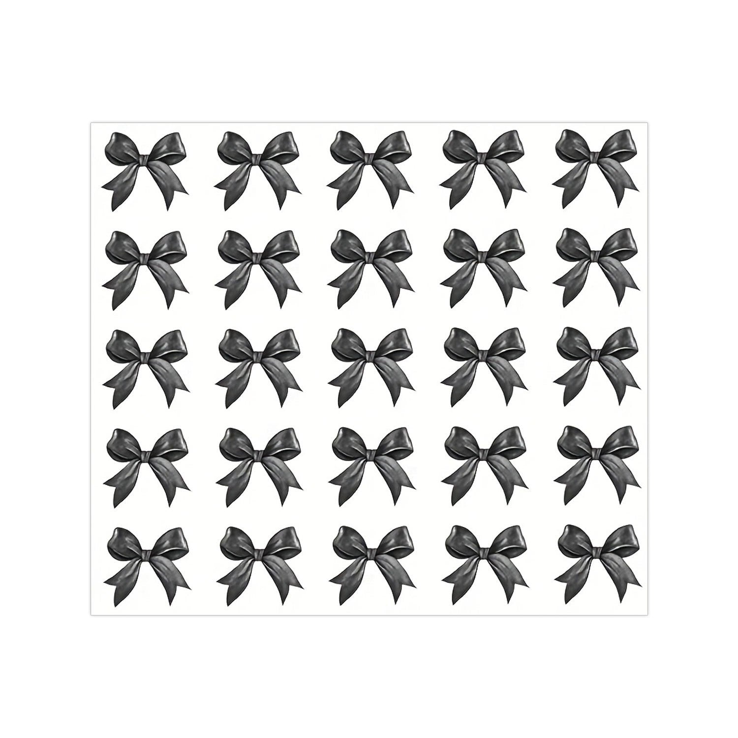 Bow Tie Paper Stickers, Creative Stationery For Decoration And Craft Projects