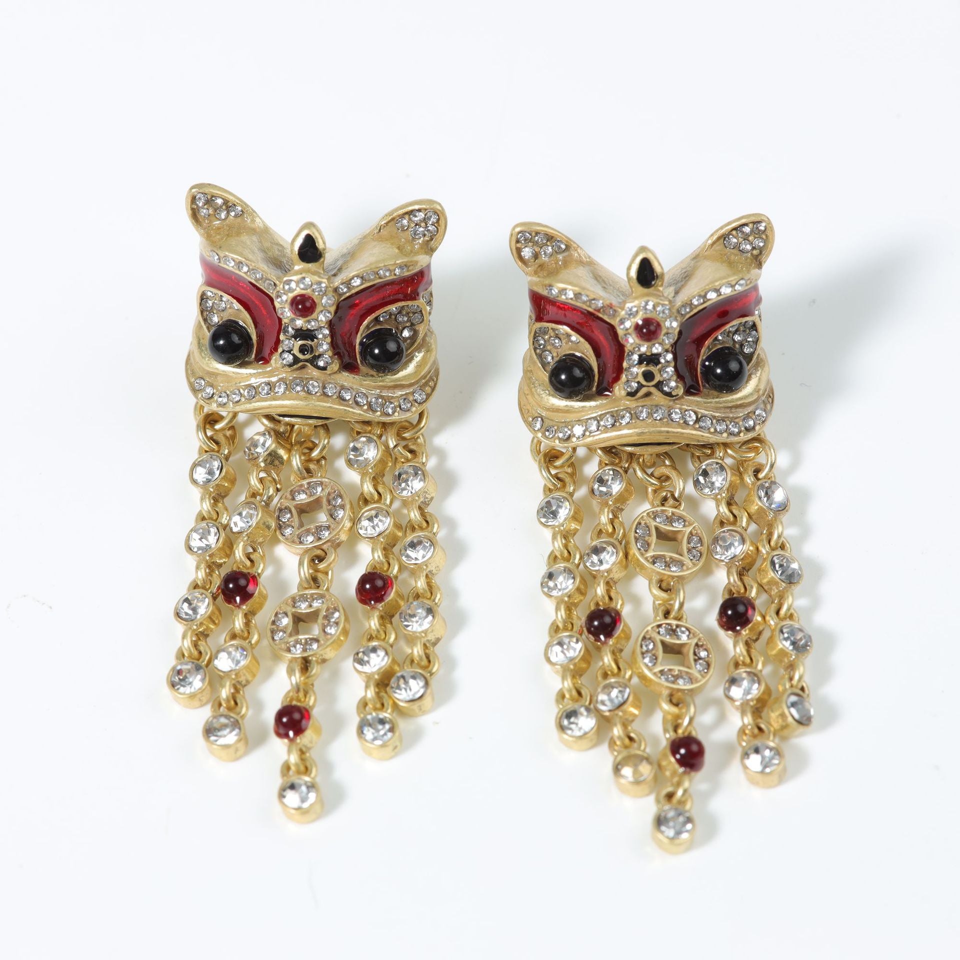 Butterfly Enamel Stud Earrings For Women With 925 Sterling Silver Posts And Electroplated Copper Alloy Featuring Rhinestone Inlay