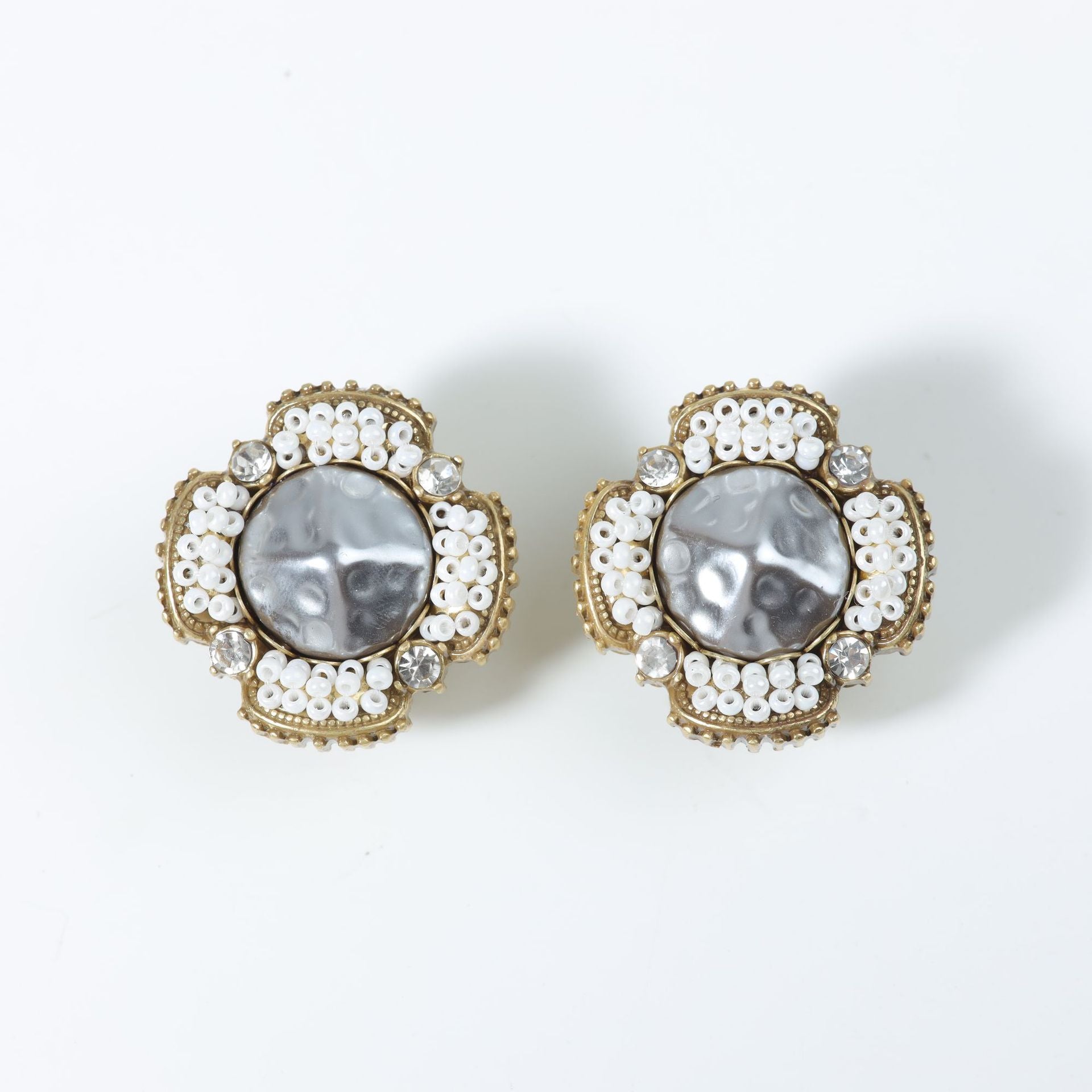 Butterfly Enamel Stud Earrings For Women With 925 Sterling Silver Posts And Electroplated Copper Alloy Featuring Rhinestone Inlay