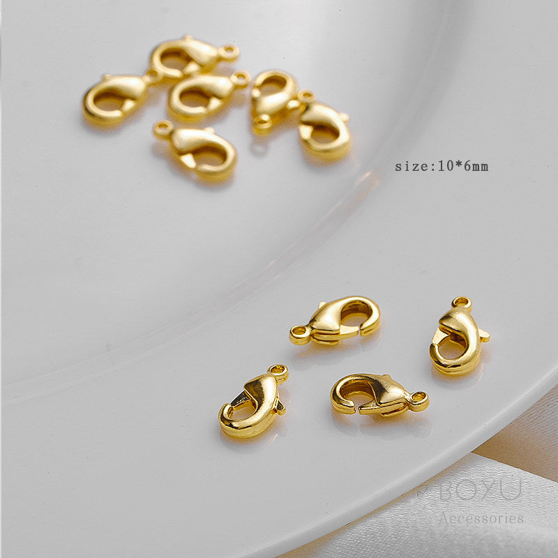 Original Design 14k Gold Filled Lobster Clasp Jewelry Accessory Featuring UV Plating And Lobster Trigger Clasp Closure
