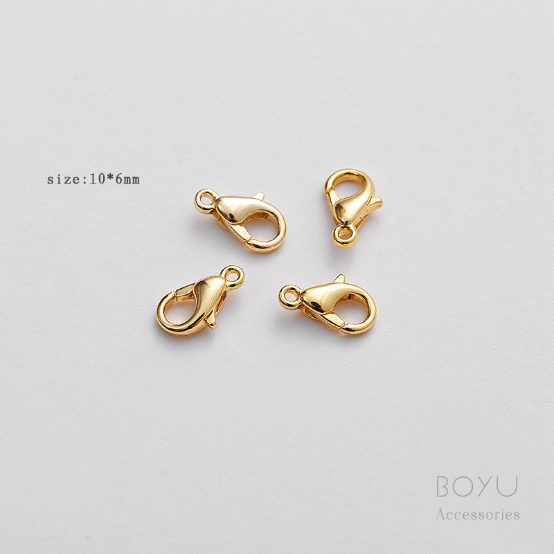 Original Design 14k Gold Filled Lobster Clasp Jewelry Accessory Featuring UV Plating And Lobster Trigger Clasp Closure