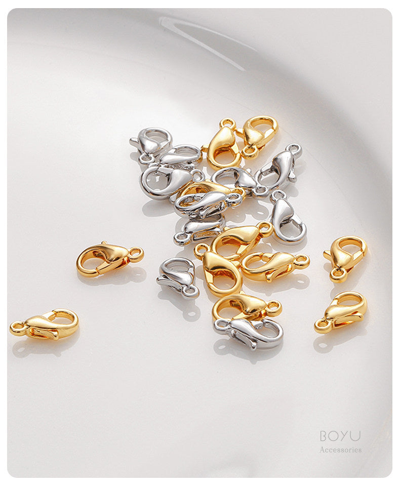 Original Design 14k Gold Filled Lobster Clasp Jewelry Accessory Featuring UV Plating And Lobster Trigger Clasp Closure