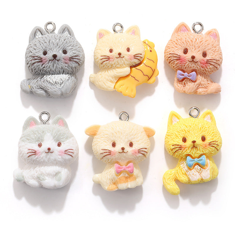 Fish Resin Pendant Featuring Electroplated Finish For Jewelry Accessories