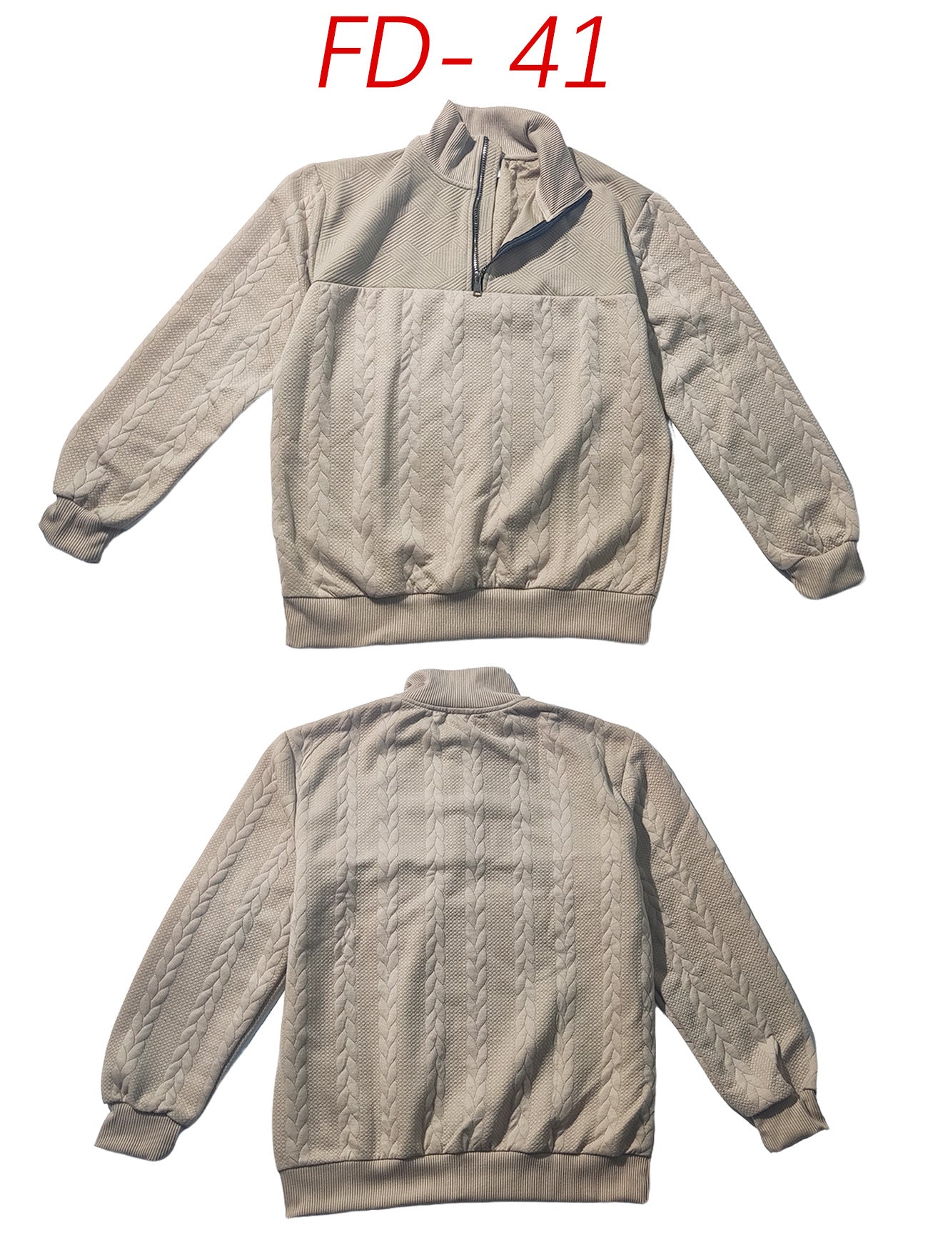 Men's Solid Color White Casual Hoodie With Long Sleeve In Polyester Fabric