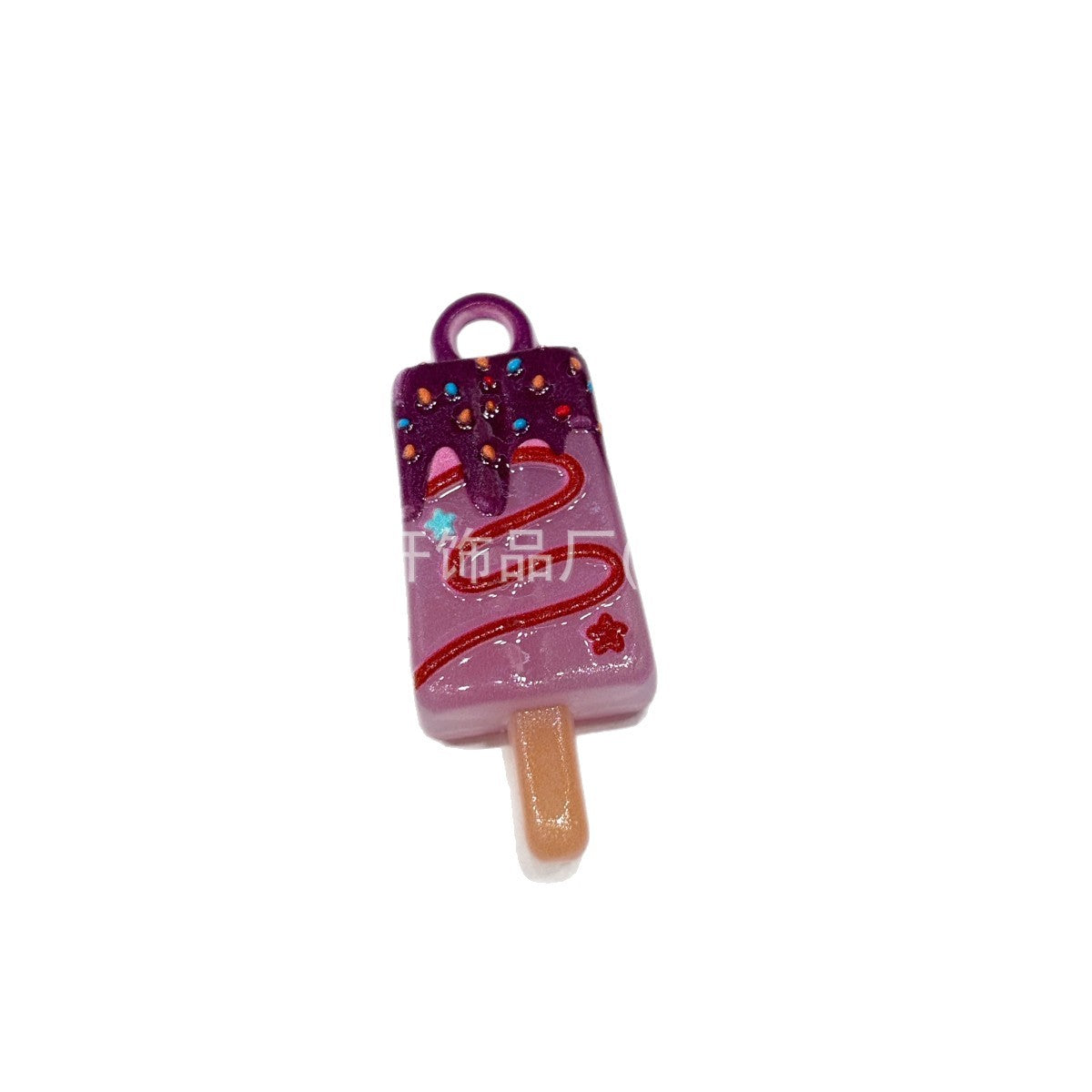 Acrylic Fruit Pendant Featuring Printing Craft, Available In Multicolor Jewelry Accessories