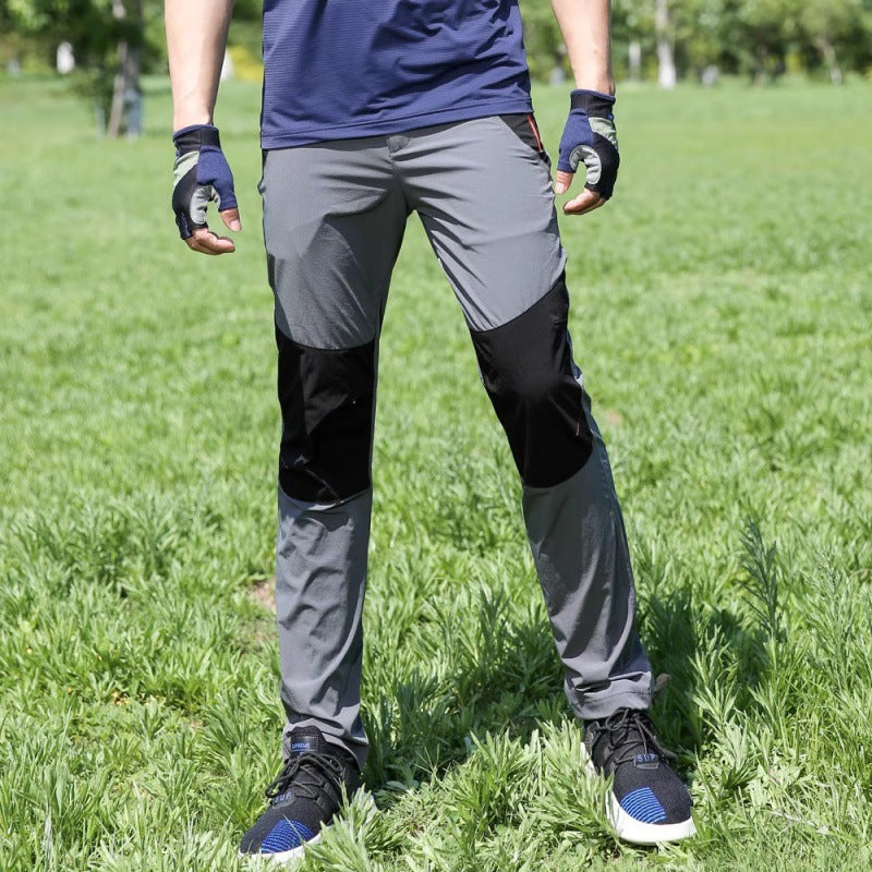 Men's Sport Mesh Casual Pants In Full Length, Made With Durable Nylon Fabric For Active Wear