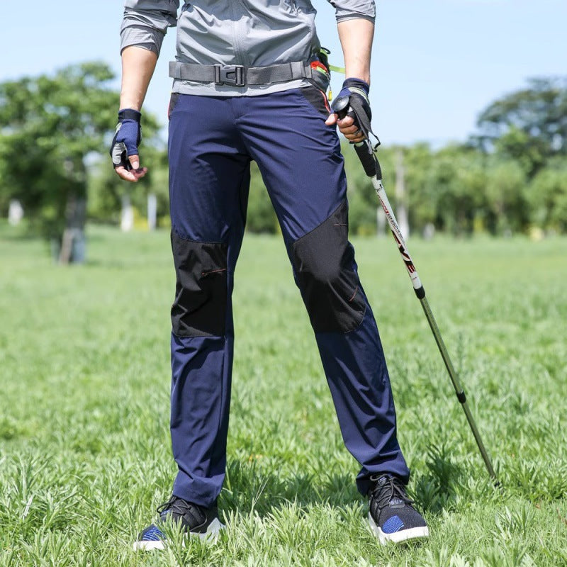 Men's Sport Mesh Casual Pants In Full Length, Made With Durable Nylon Fabric For Active Wear