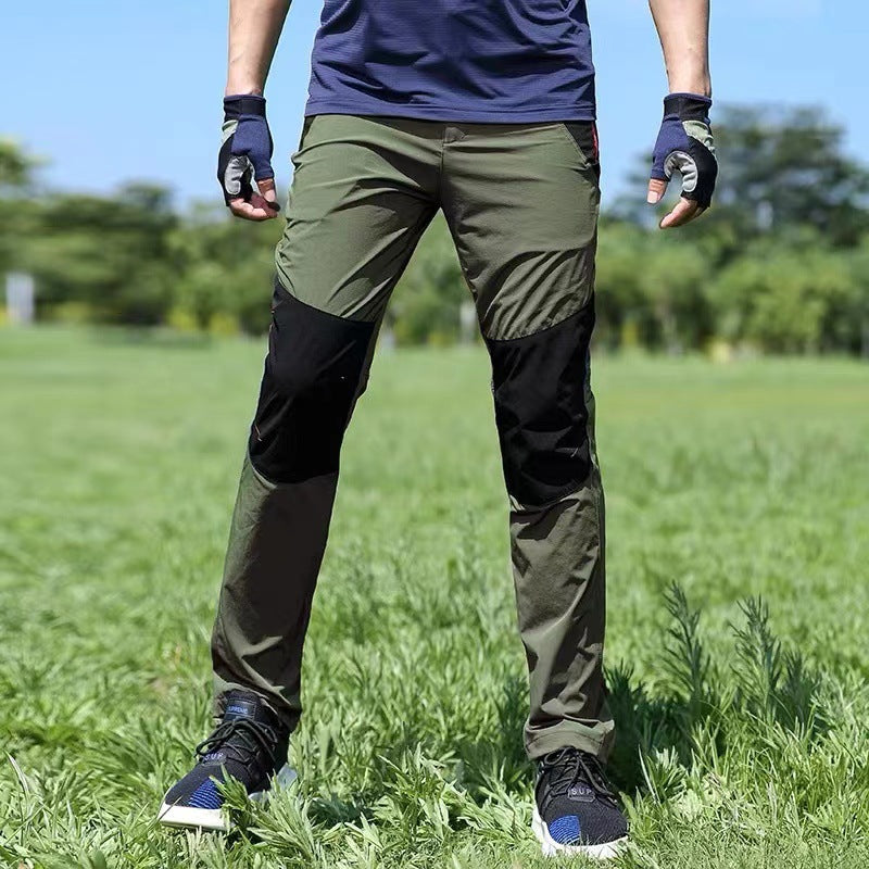 Men's Sport Mesh Casual Pants In Full Length, Made With Durable Nylon Fabric For Active Wear