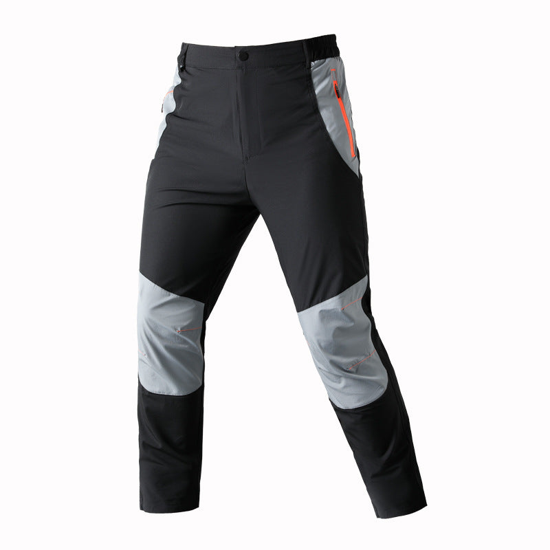Men's Sport Mesh Casual Pants In Full Length, Made With Durable Nylon Fabric For Active Wear