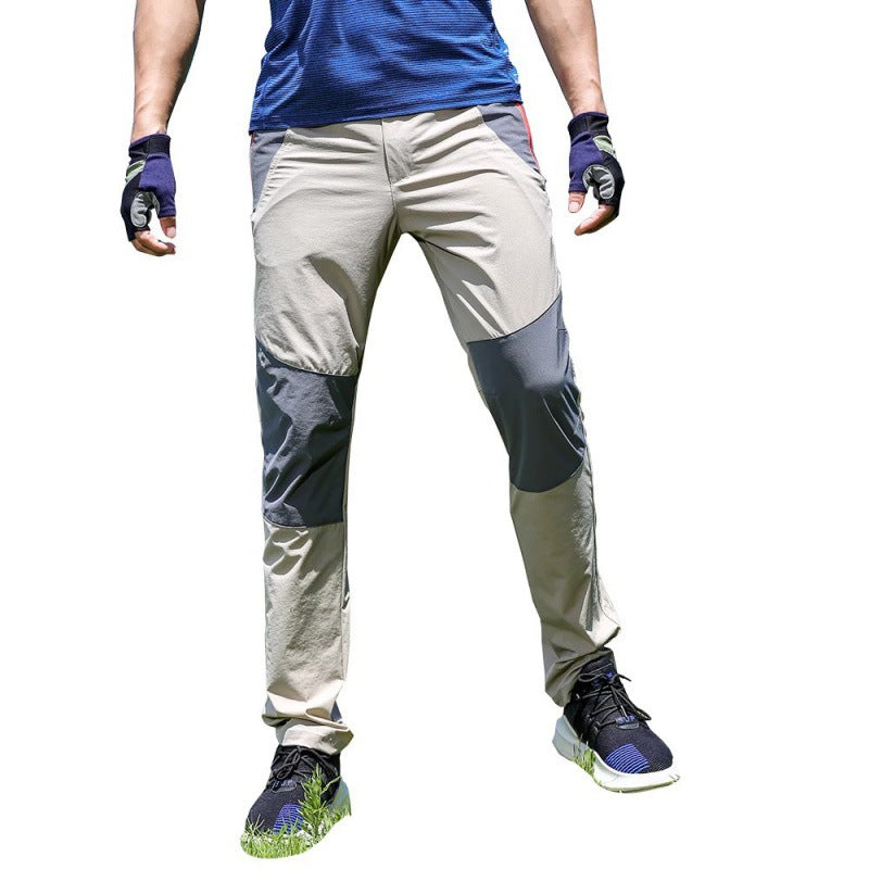 Men's Sport Mesh Casual Pants In Full Length, Made With Durable Nylon Fabric For Active Wear