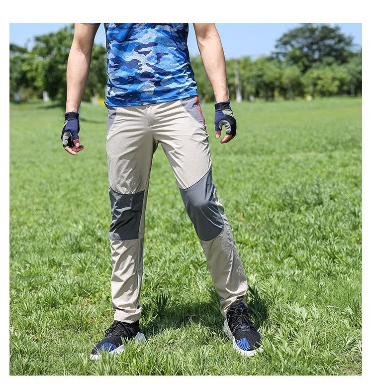 Men's Sport Mesh Casual Pants In Full Length, Made With Durable Nylon Fabric For Active Wear