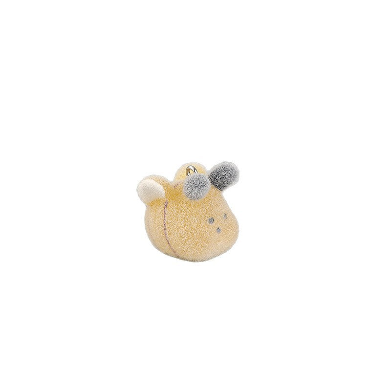 Original Design Bee Resin Pendant With Flocking Craft In Luminous Color Jewelry Accessories