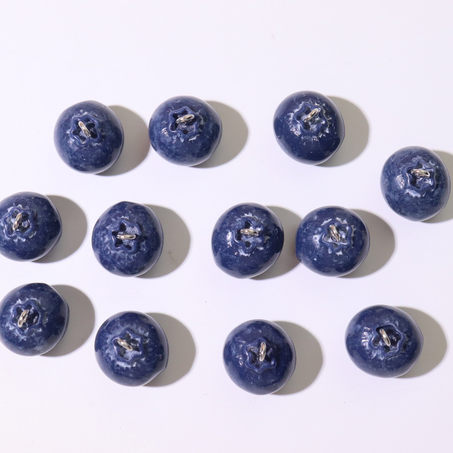 Cute Fruit Resin Pendant With Stoving Varnish Craft, Jewelry Accessories