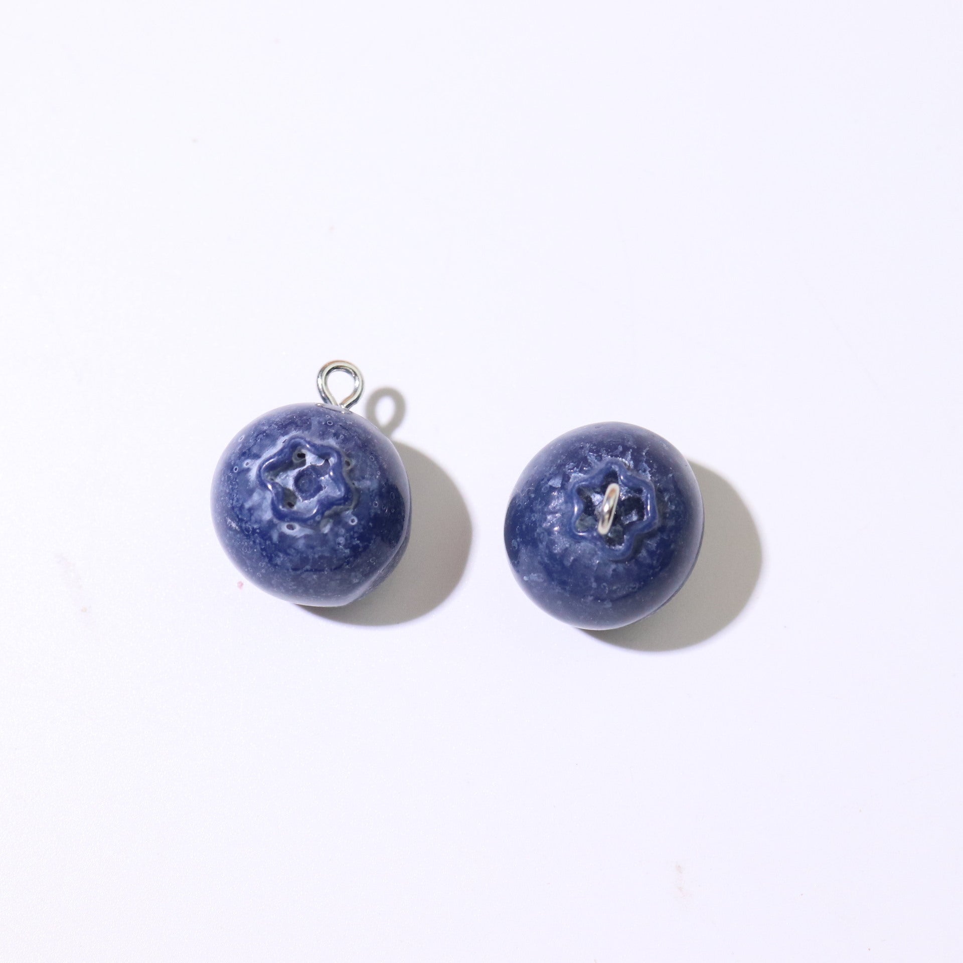Cute Fruit Resin Pendant With Stoving Varnish Craft, Jewelry Accessories