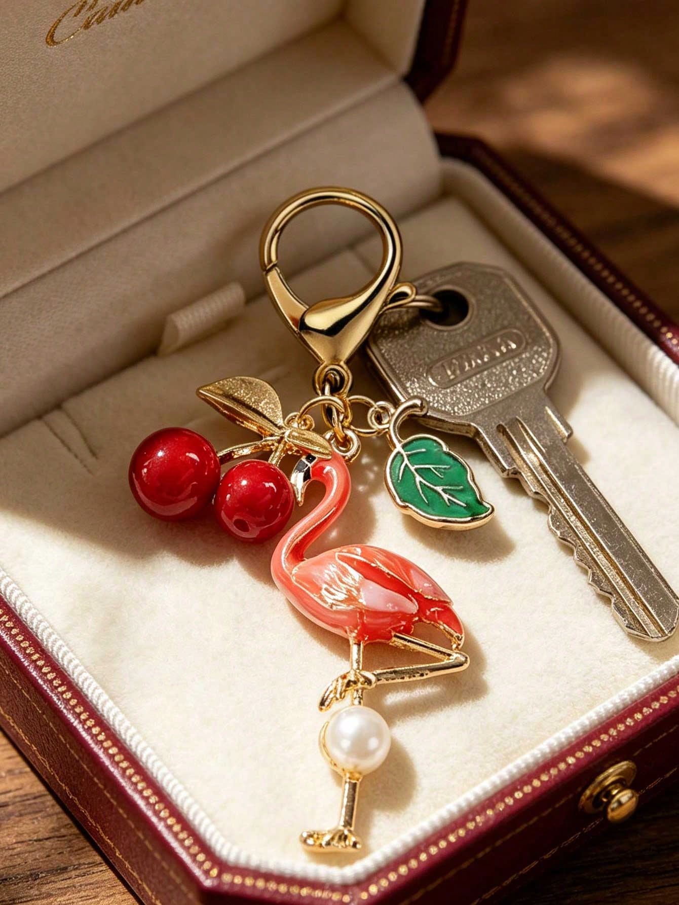 Beach Style Animal Alloy Bag Charm Pendant, Perfect Accessory For Your Bag