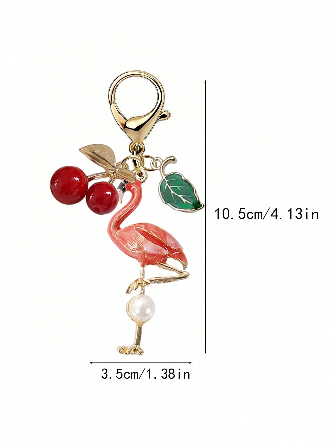 Beach Style Animal Alloy Bag Charm Pendant, Perfect Accessory For Your Bag