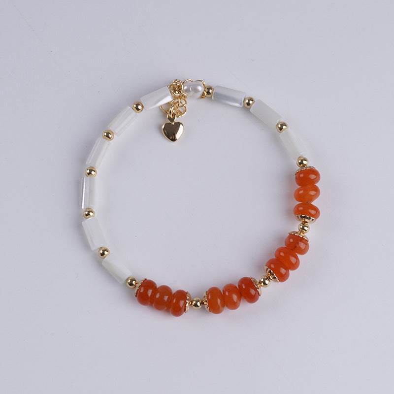 Handmade Freshwater Pearl Bangle Bracelet In Baroque Style For Women Featuring Baroque Pearl Shape