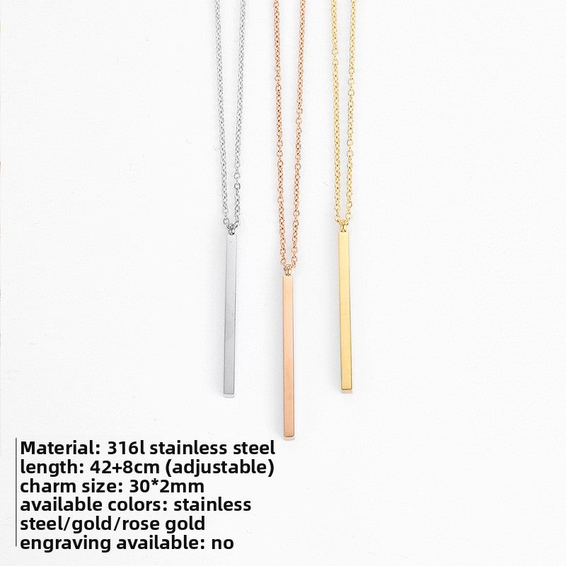 Geometric Double Layer Necklaces For Women, 304 Stainless Steel Steel Color With Electroplated Finish And Thin Chain