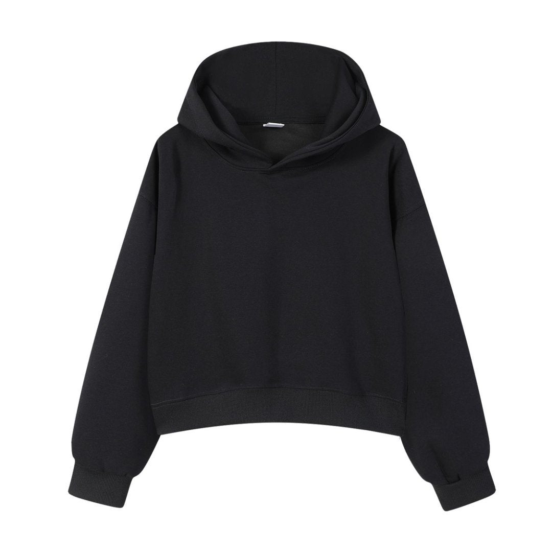 Men's Solid Color Apricot Hoodie With Long Sleeve In Cotton Blends Fabric
