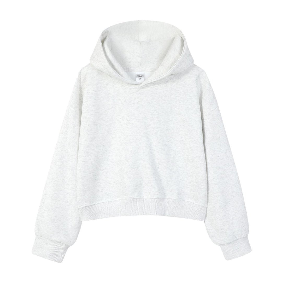Men's Navy Blue Solid Color Hoodie With Long Sleeve In Cotton Blends Featuring Zipper Closure