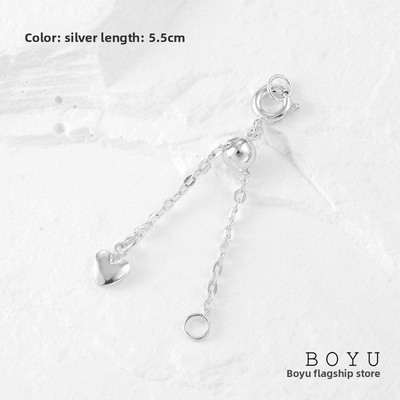 1 PCS Copper Extension Chain With 18K Real Gold Plated Electroplated Finish In Gold For Jewelry Accessories