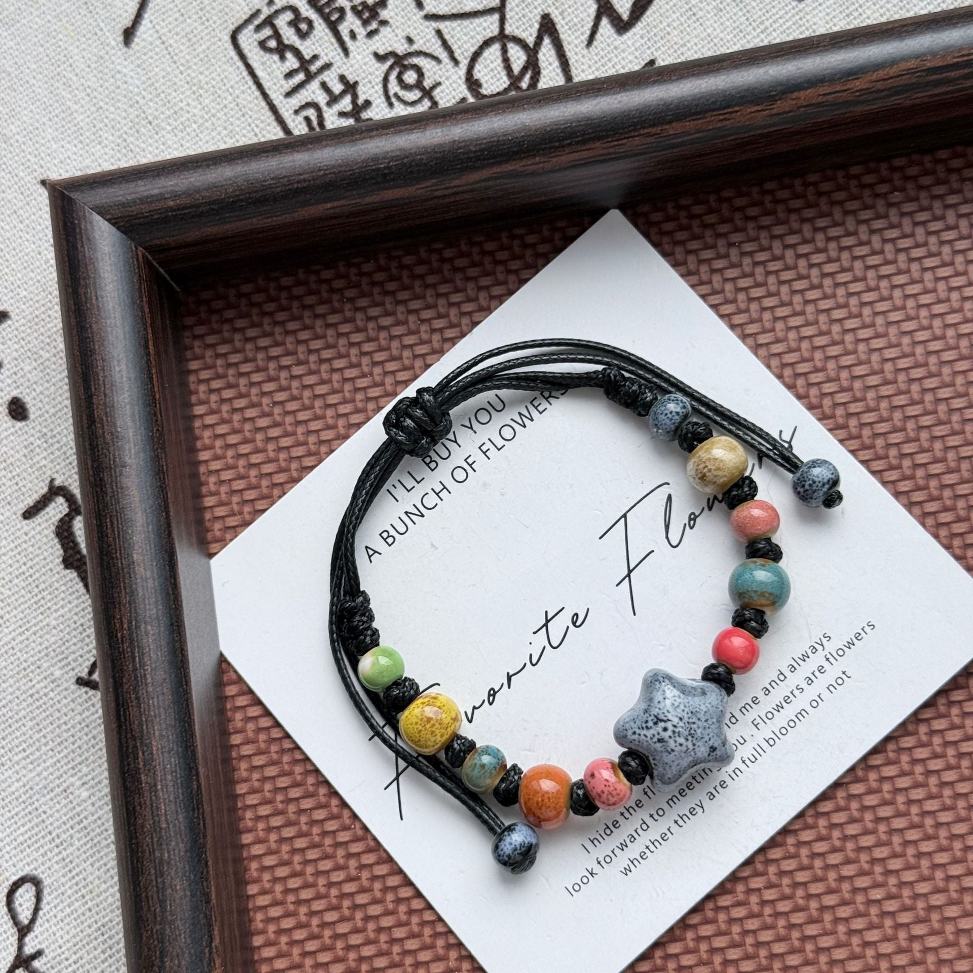 Handmade Tribal Ceramic Bracelets In Ethnic Style For Unisex, Available In Various Colours