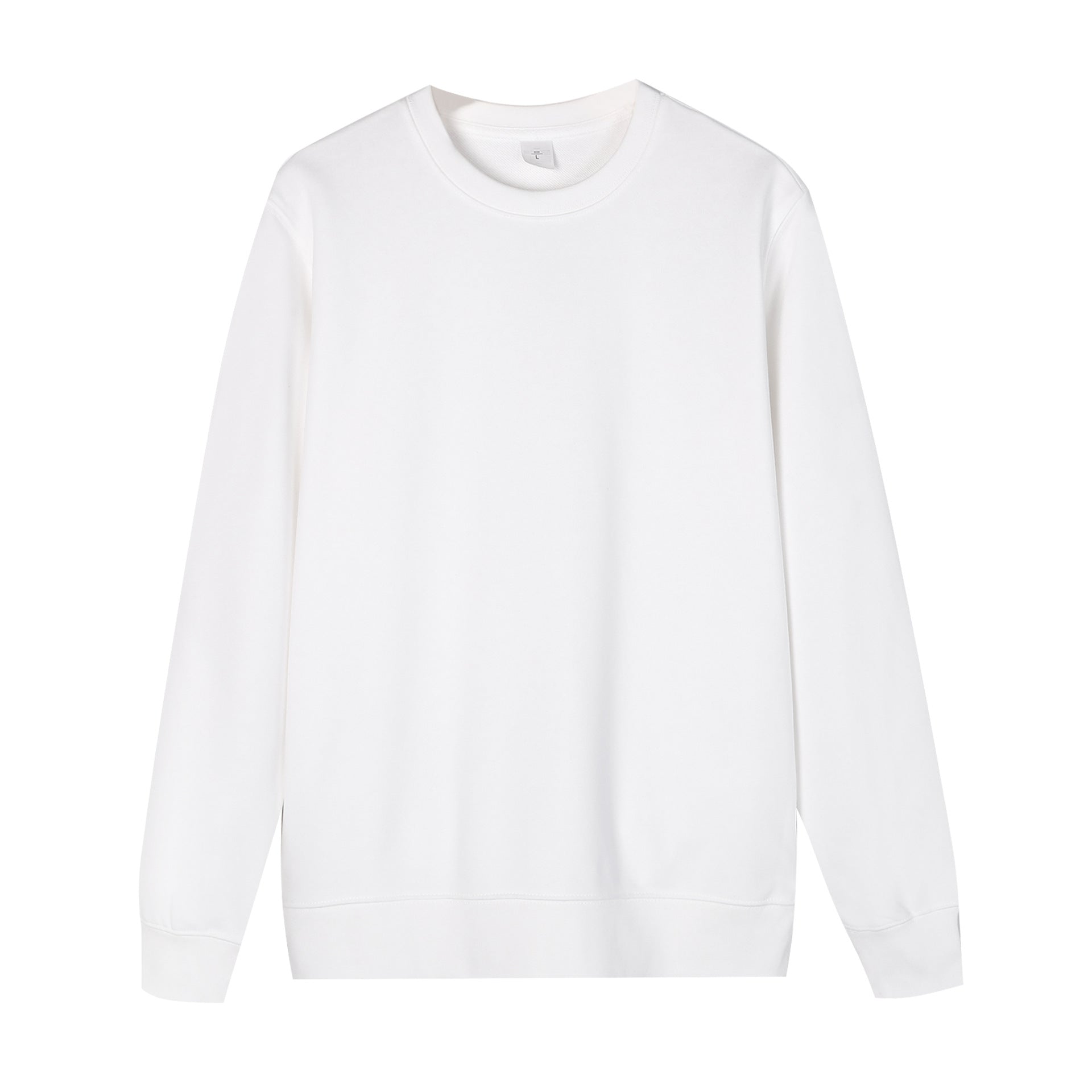 Men's Basic Solid Color Dyed Black Long Sleeve Hoodie In Cotton (more Than 90%)