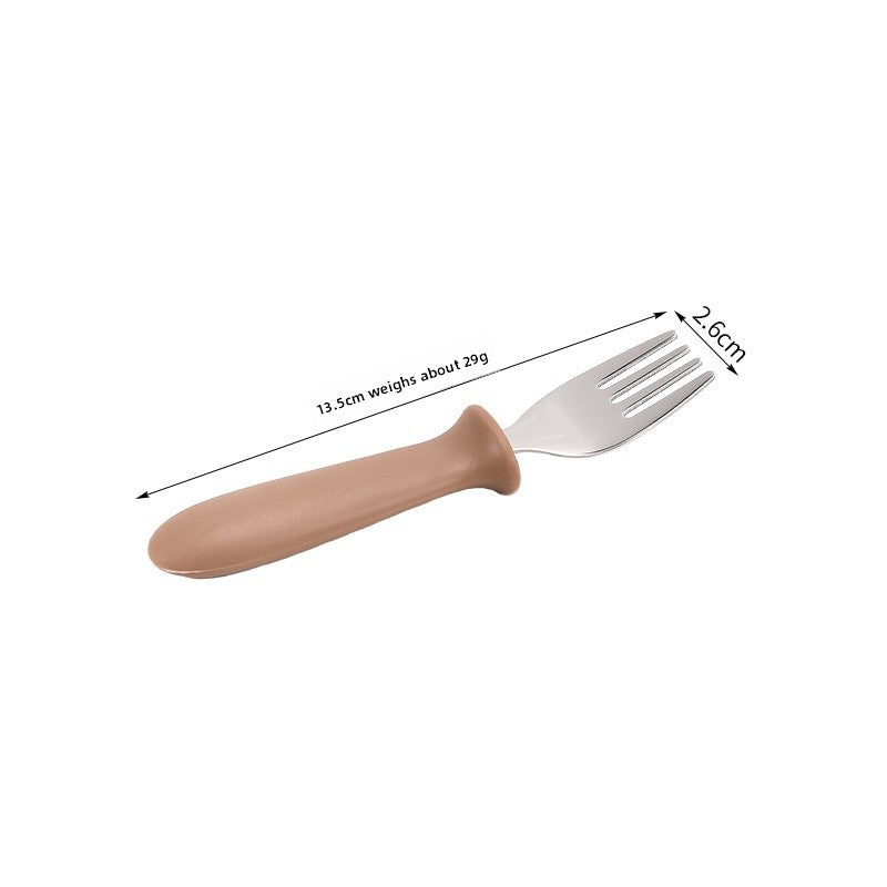Cute Solid Color Tableware Set Featuring 304 Stainless Steel Inner Liner For Durable And Stylish Dining