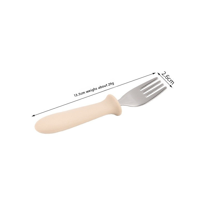 Cute Solid Color Tableware Set Featuring 304 Stainless Steel Inner Liner For Durable And Stylish Dining
