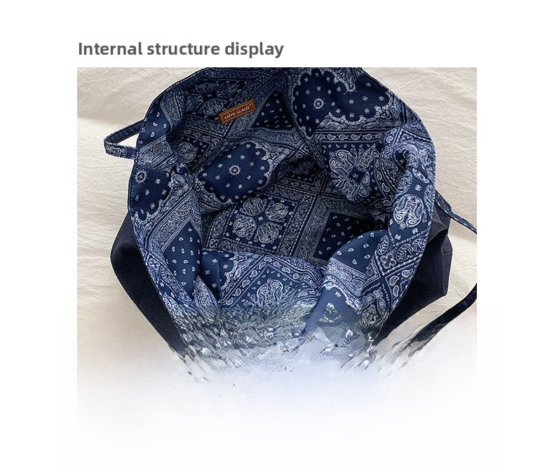 Ditsy Floral Square Canvas Shoulder Bag For Women With Flower Design, Perfect For  Spring And Summer