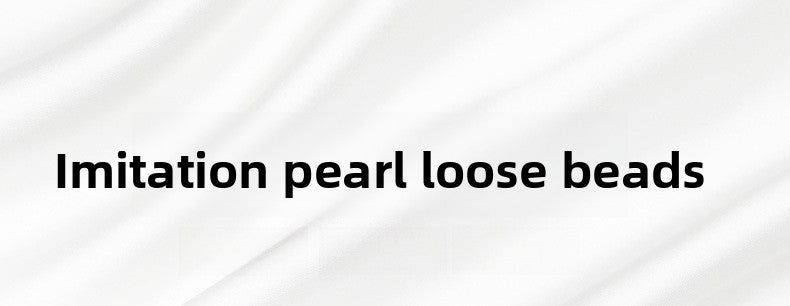 Irregular Imitation Pearl Beads With Stoving Varnish, Baroque Style Loose Beads For Jewelry Making