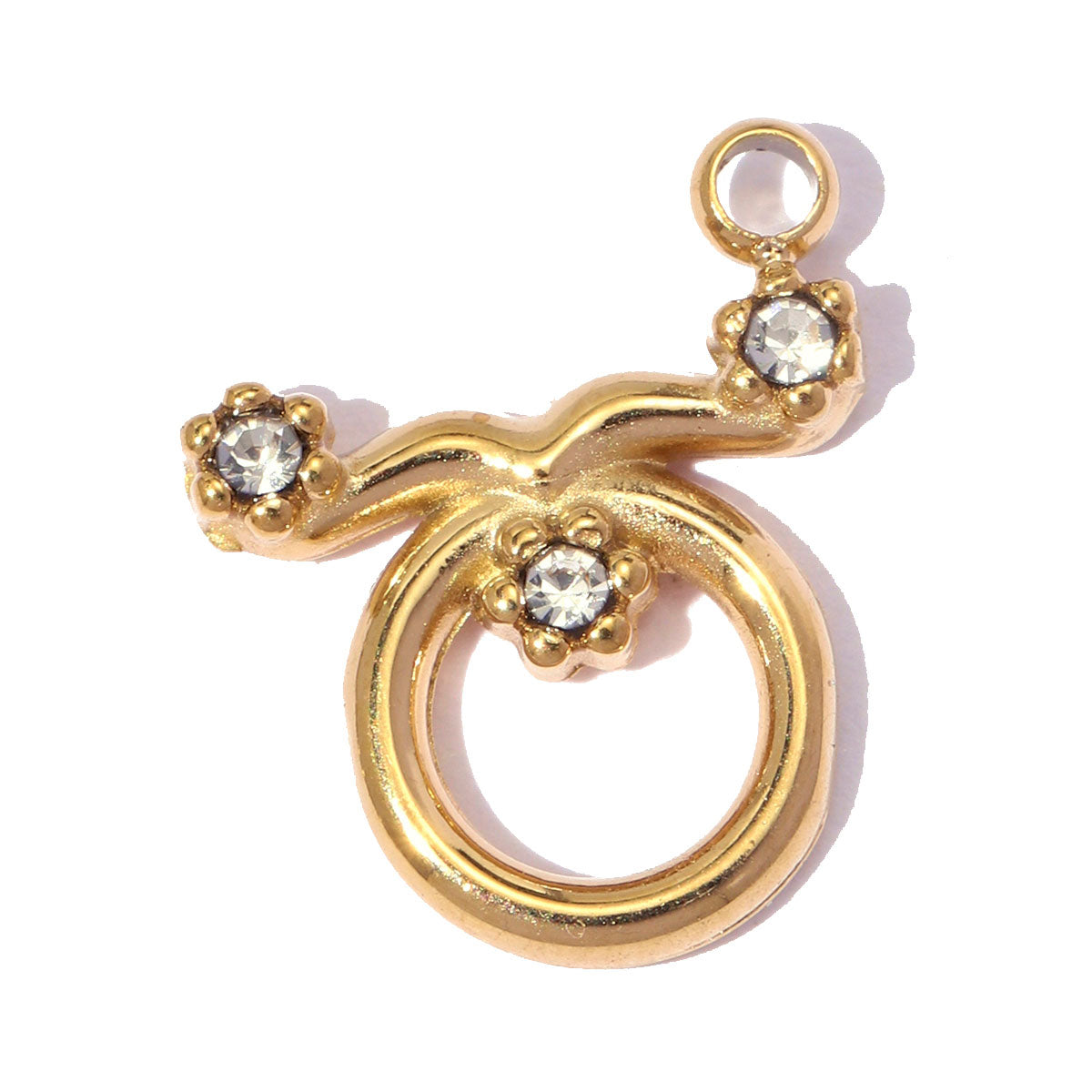 Constellation Pendant Set Of 3 PCS With 0.03µm-0.05µm Thick 18K Real Gold Plated Electroplated PVD Coated 304 Stainless Steel